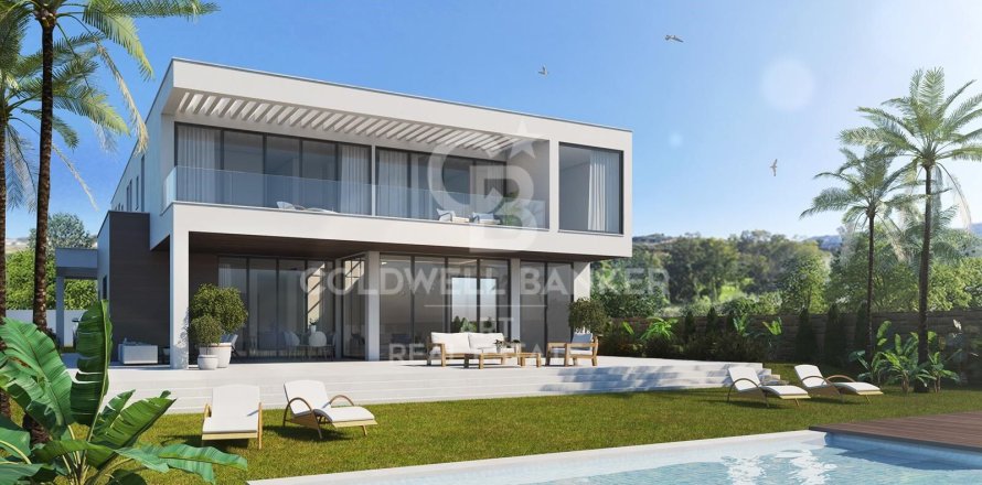Villa en Mijas, Málaga, España 4 dormitorios, 407 m2 No. 159189