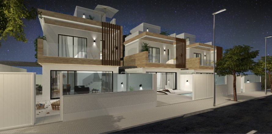 Villa in San Pedro del Pinatar, Murcia, Spanien 3 Schlafzimmer, 143 m2 Nr. 145770