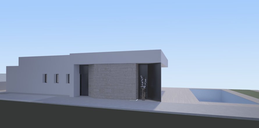 Villa i Aspe, Alicante, Spanien 3 sovrum, 154 kvm. Nr. 163184