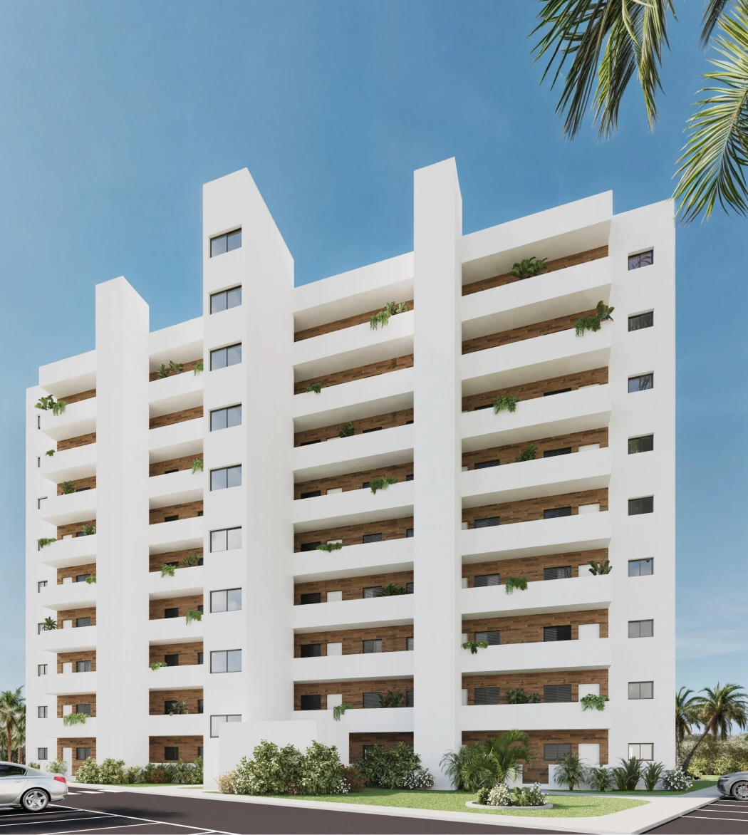 Lägenhet i Benidorm, Alicante, Spanien 2 sovrum, 81 kvm. Nr. 163187
