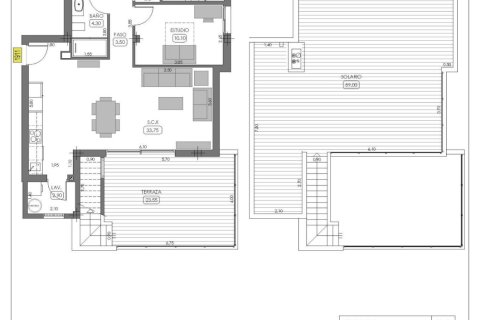 Bungalow en venta en Algorfa, Alicante, España 3 dormitorios, 96 m2 No. 140663 - foto 23