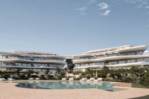 Lägenhet i Estepona, Malaga, Spanien 3 sovrum, 214 kvm. Nr. 195221
