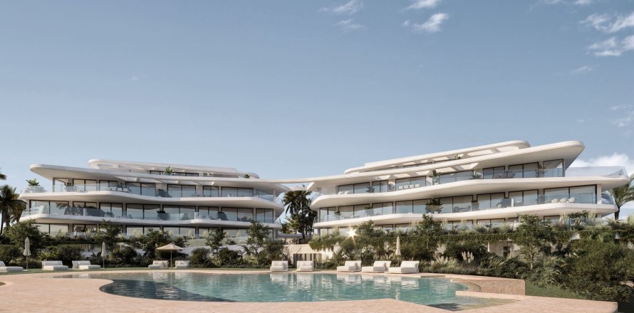 Lägenhet i Estepona, Malaga, Spanien 3 sovrum, 214 kvm. Nr. 195221