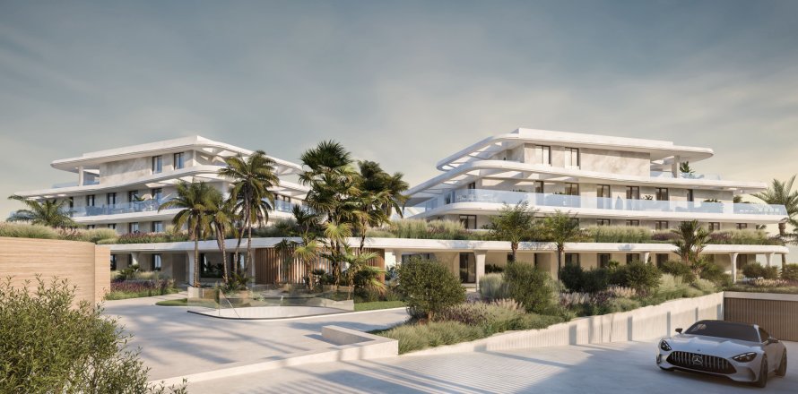 Bungalow i Estepona, Malaga, Spanien 3 sovrum, 178 kvm. Nr. 195222