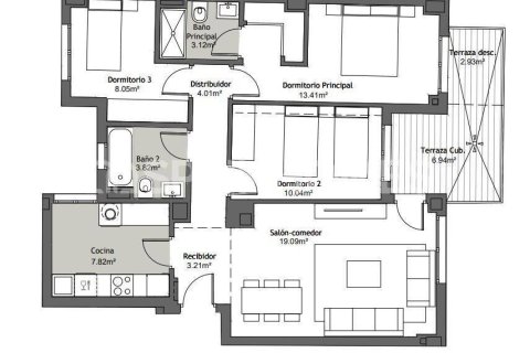Kattohuoneisto myytävänä Velez-Malaga, Malaga, Espanja, 2 makuuhuonetta, 100 m2 No. 142699 - kuva 10