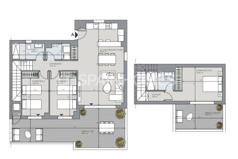 Kattohuoneisto myytävänä Benalmadena, Malaga, Espanja, 3 makuuhuonetta, 105 m2 No. 142697 - kuva 15