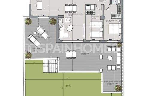 Kattohuoneisto myytävänä Benalmadena, Malaga, Espanja, 3 makuuhuonetta, 105 m2 No. 142697 - kuva 11