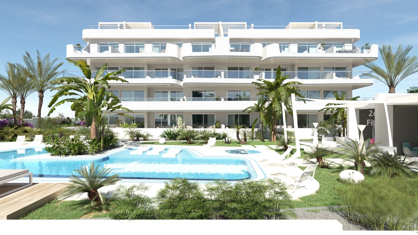 Apartament w Cabo Roig, Alicante, Hiszpania 2 sypialnie,  nr 80858