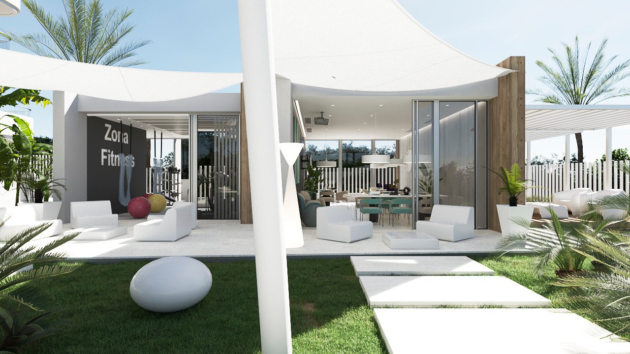 Apartament w Cabo Roig, Alicante, Hiszpania 2 sypialnie,  nr 80858