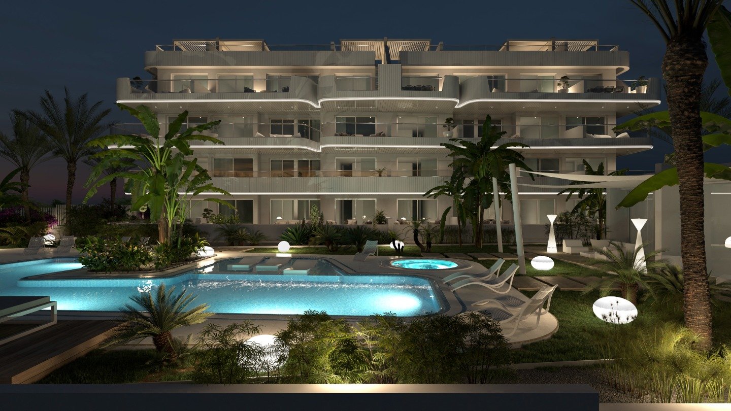 Apartament w Cabo Roig, Alicante, Hiszpania 2 sypialnie,  nr 80858