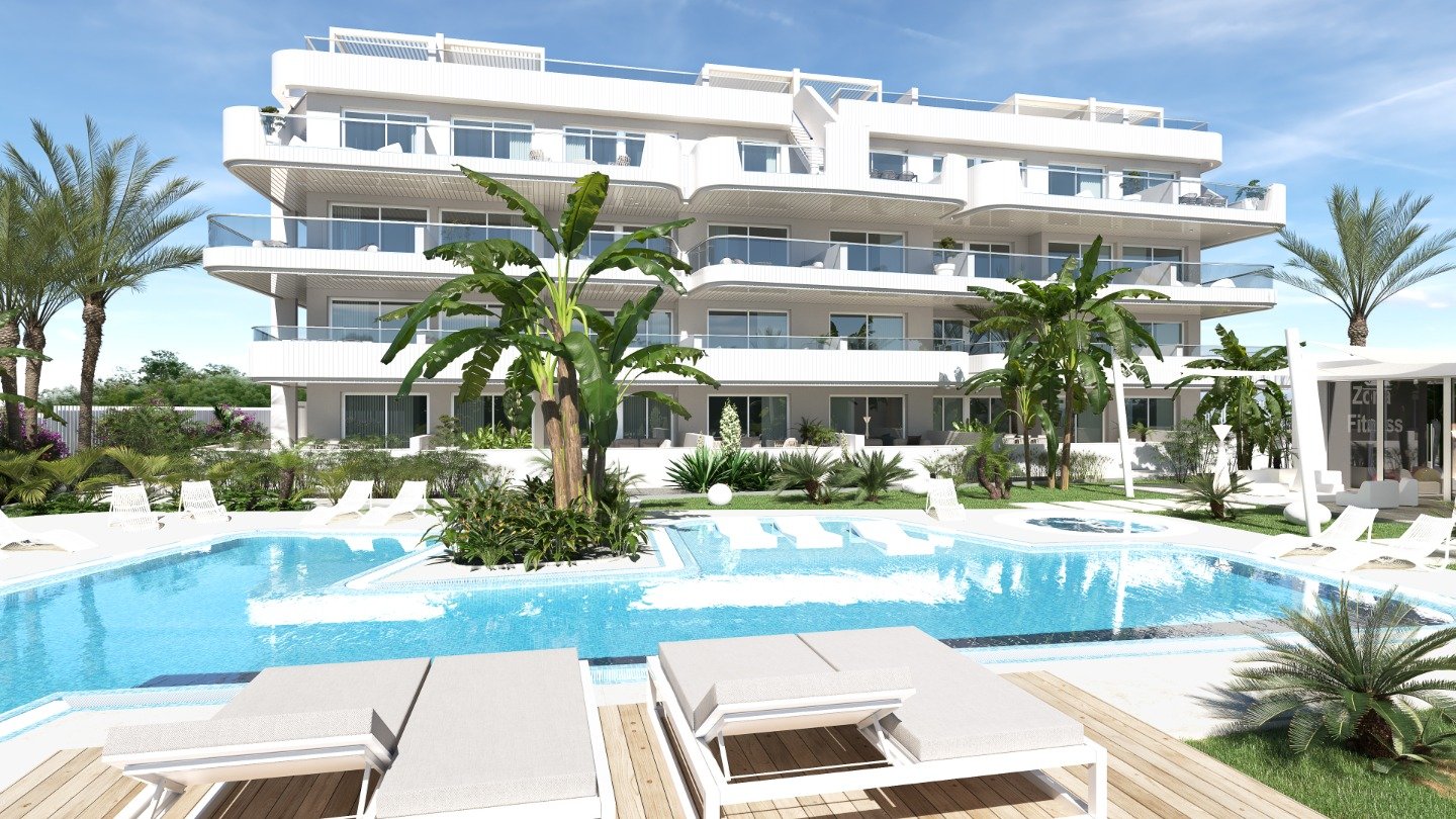 Apartament w Cabo Roig, Alicante, Hiszpania 2 sypialnie,  nr 80858