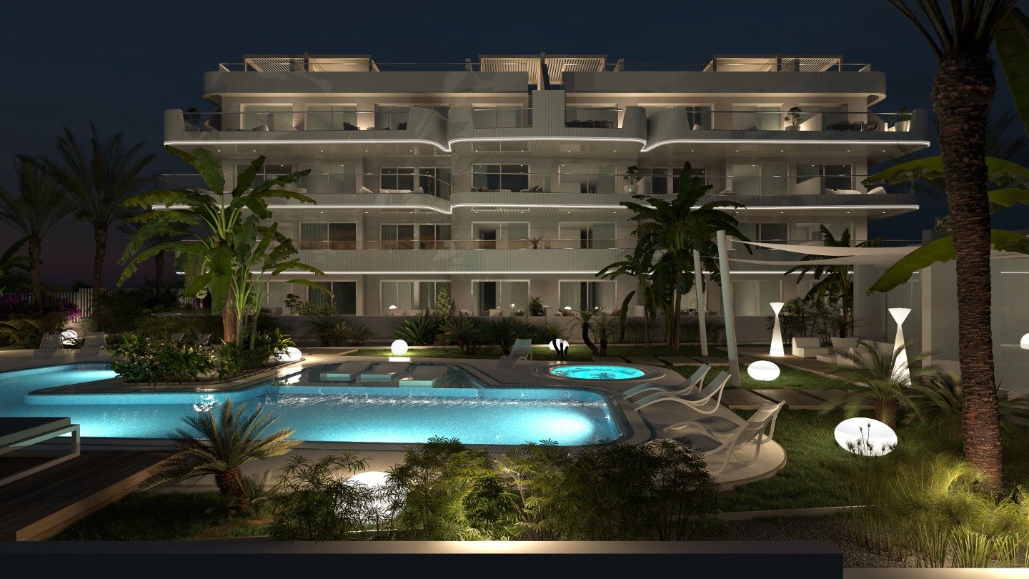 Apartament w Cabo Roig, Alicante, Hiszpania 2 sypialnie,  nr 80858