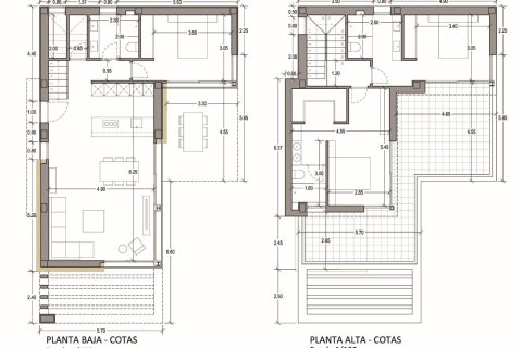 Villa en venta en Finestrat, Alicante, España 3 dormitorios, 200 m2 No. 149699 - foto 4