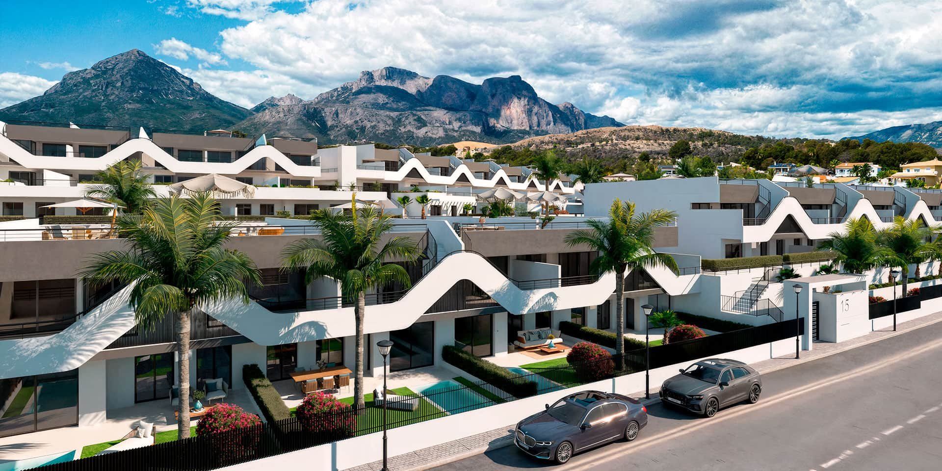 Apartment in Alfaz del Pi, Alicante, Spain 2 bedrooms, 73 sq.m. No. 138286