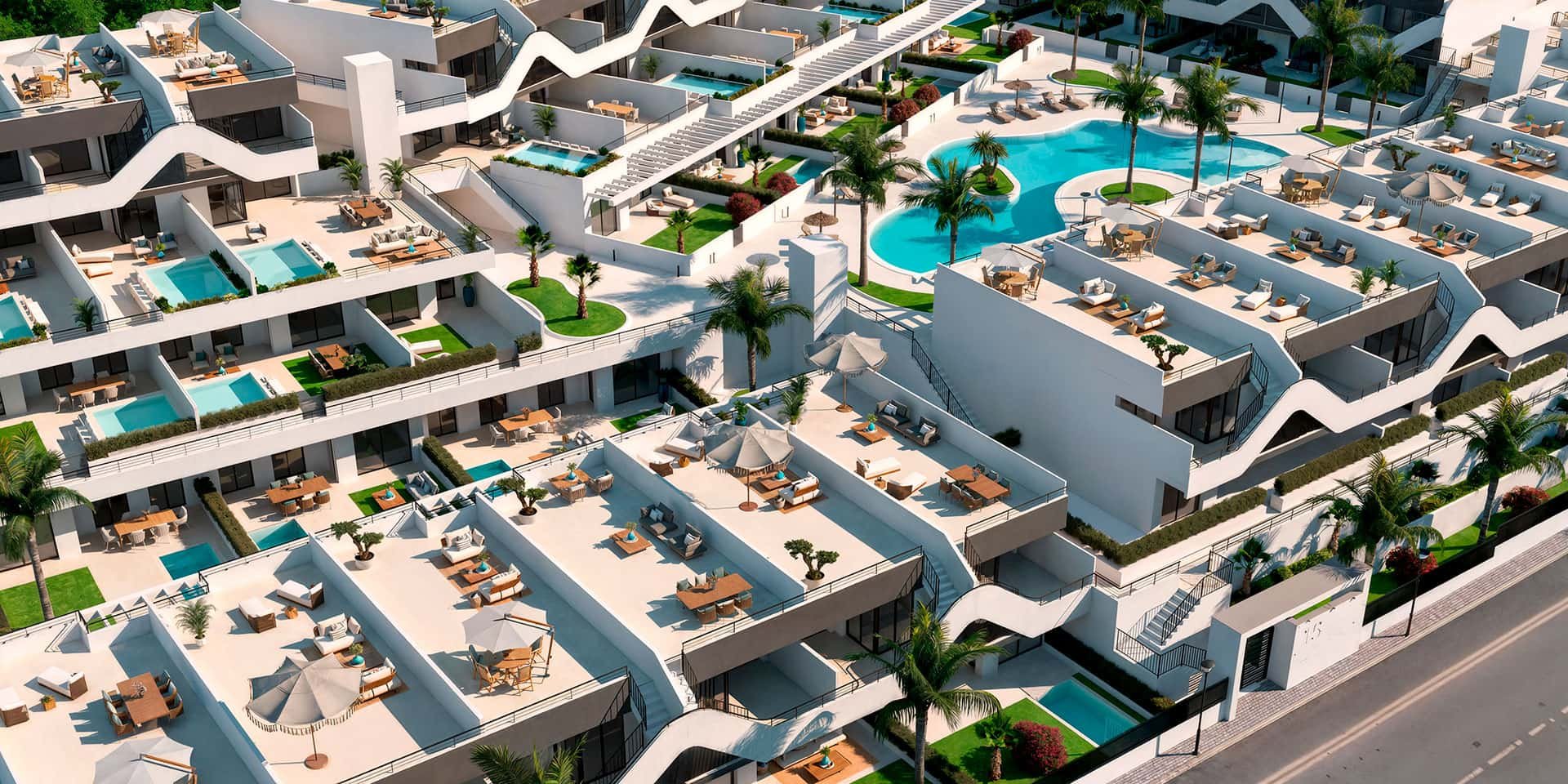 Apartment in Alfaz del Pi, Alicante, Spain 2 bedrooms, 73 sq.m. No. 138286