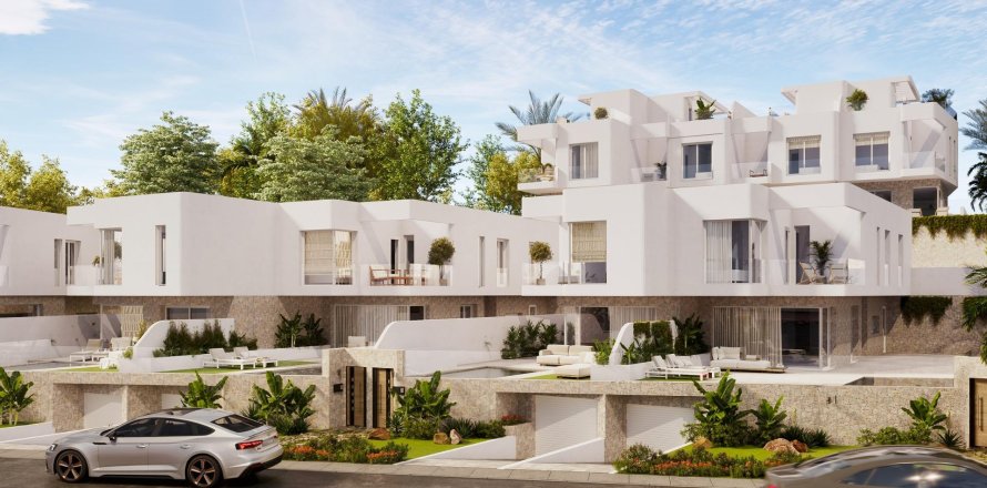 Dvīņu māja Mojacar, Almeria, Spānijā 3 istabas, 172 m2 Nr. 147804