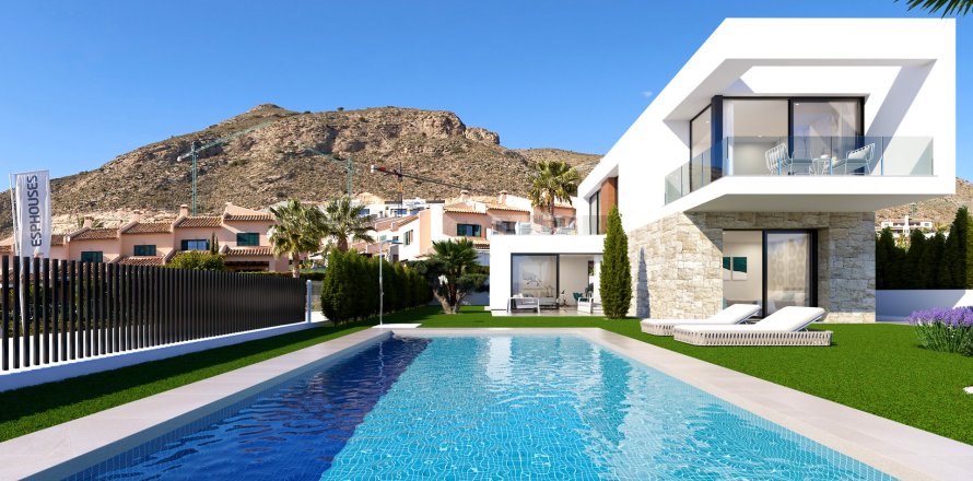 Villa a Benidorm, Alicante, Spagna 3 camere da letto, 183 mq. N° 147802