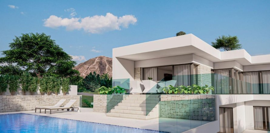 Willa w Albir, Alicante, Hiszpania 4 sypialnie, 377.85 mkw. nr 165669