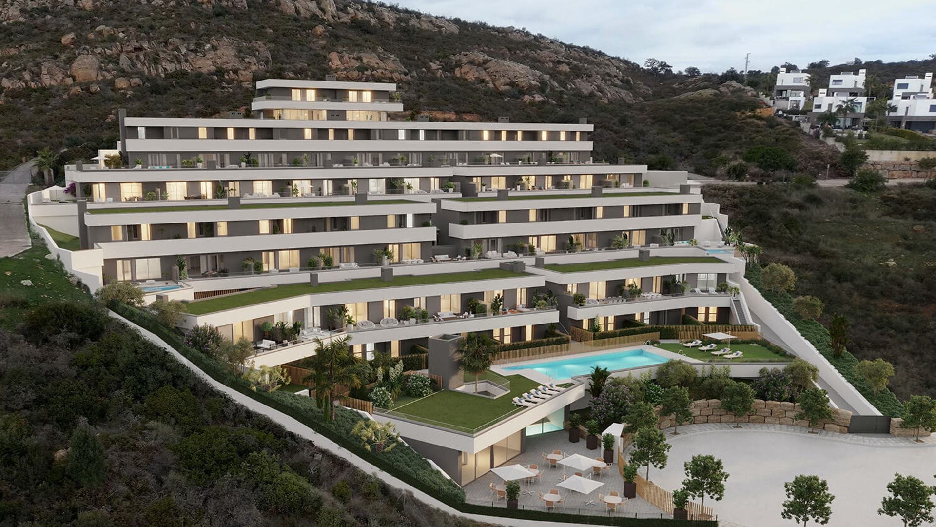 Wohnung in Blue Marine, Manilva, Malaga, Spanien 4 Schlafzimmer, 163.2 m2 Nr. 69596