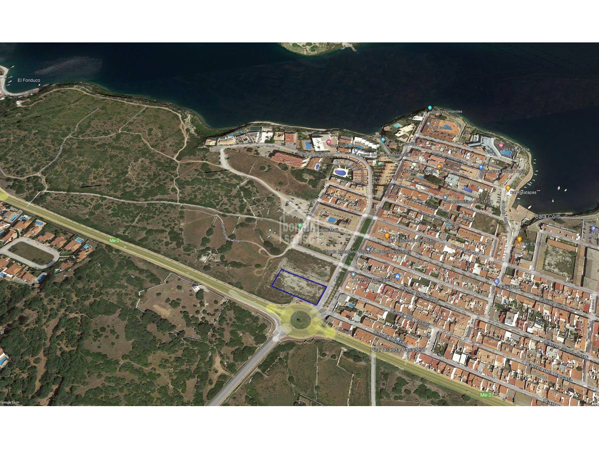 Land plot in Es Castell, Menorca, Spain No. 65479