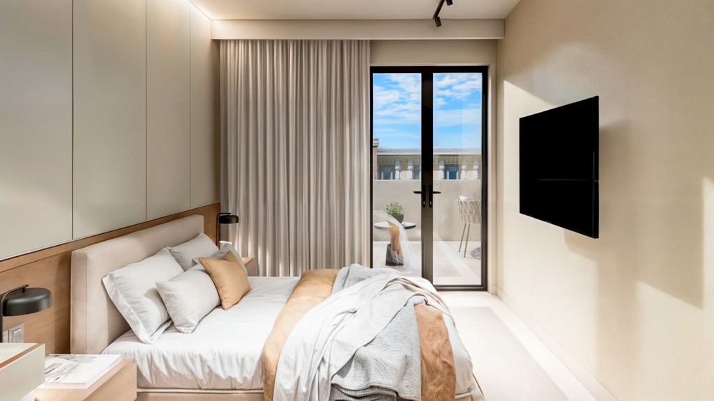 Penthouse w Madrid, Hiszpania 2 sypialnie, 91.55 mkw. nr 107248