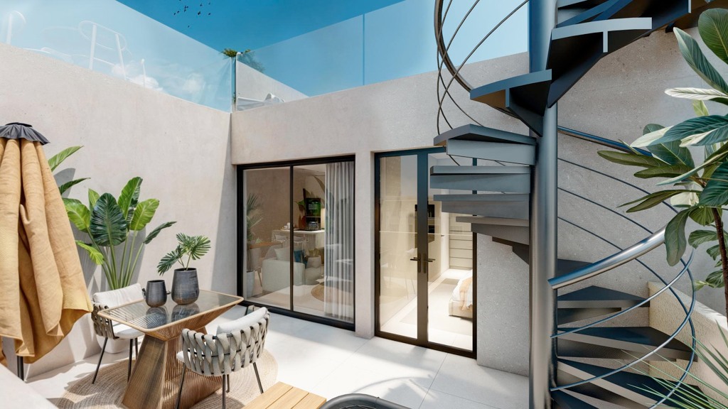 Penthouse w Madrid, Hiszpania 2 sypialnie, 91.55 mkw. nr 107248
