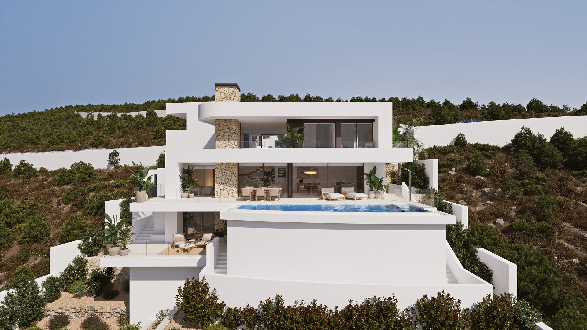 Villa in Cumbre Del Sol, Alicante, Spanien 3 Schlafzimmer, 588 m2 Nr. 179306