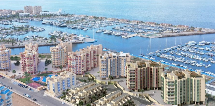 Huoneisto La Manga del Mar Menor, Murcia, Espanja 3 makuuhuonetta, 90 m2 No. 168709