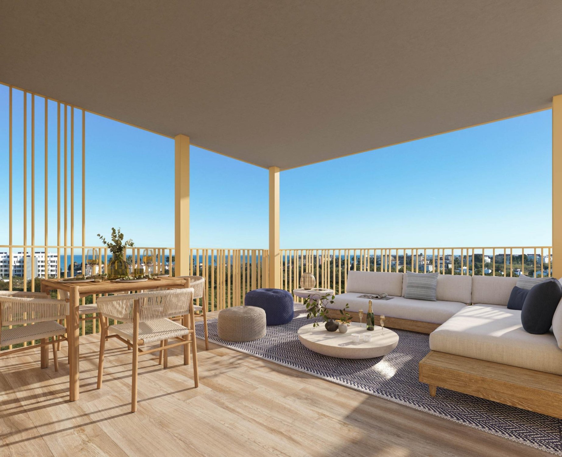Lägenhet i Denia, Alicante, Spanien 2 sovrum, 66 kvm. Nr. 137123
