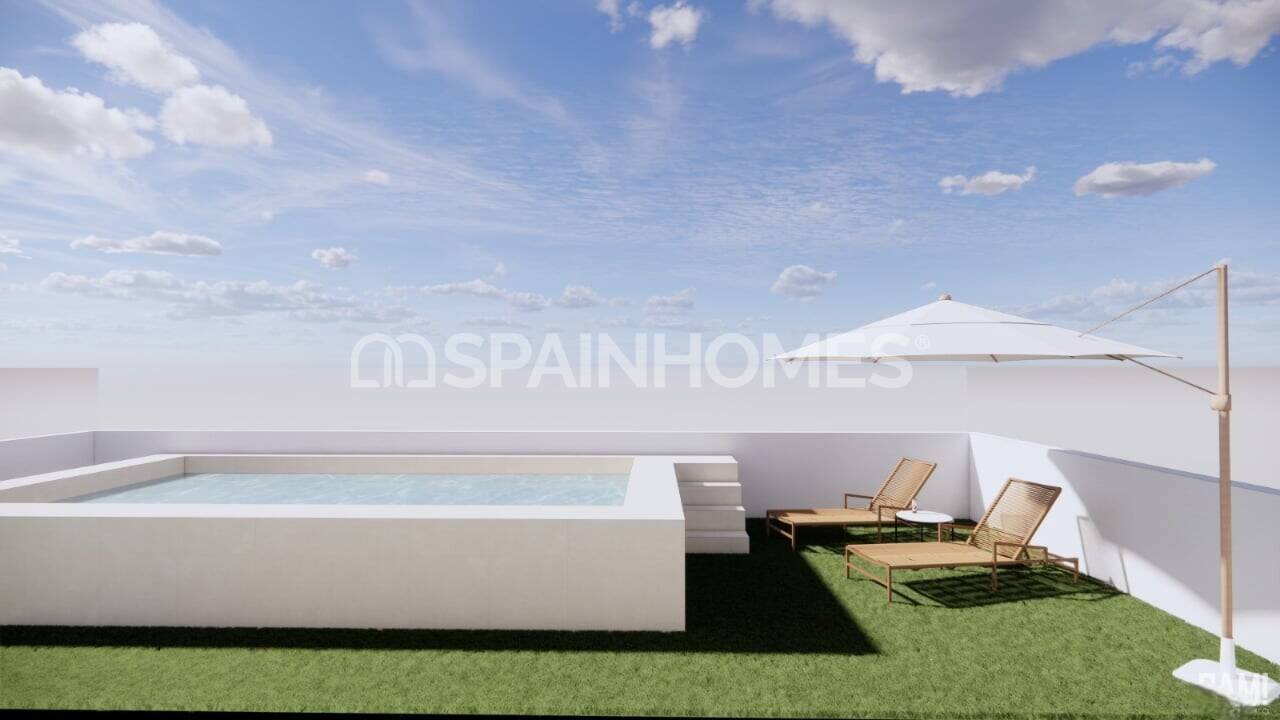 Huoneisto Pilar de la Horadada, Alicante, Espanja 2 makuuhuonetta, 73 m2 No. 143872