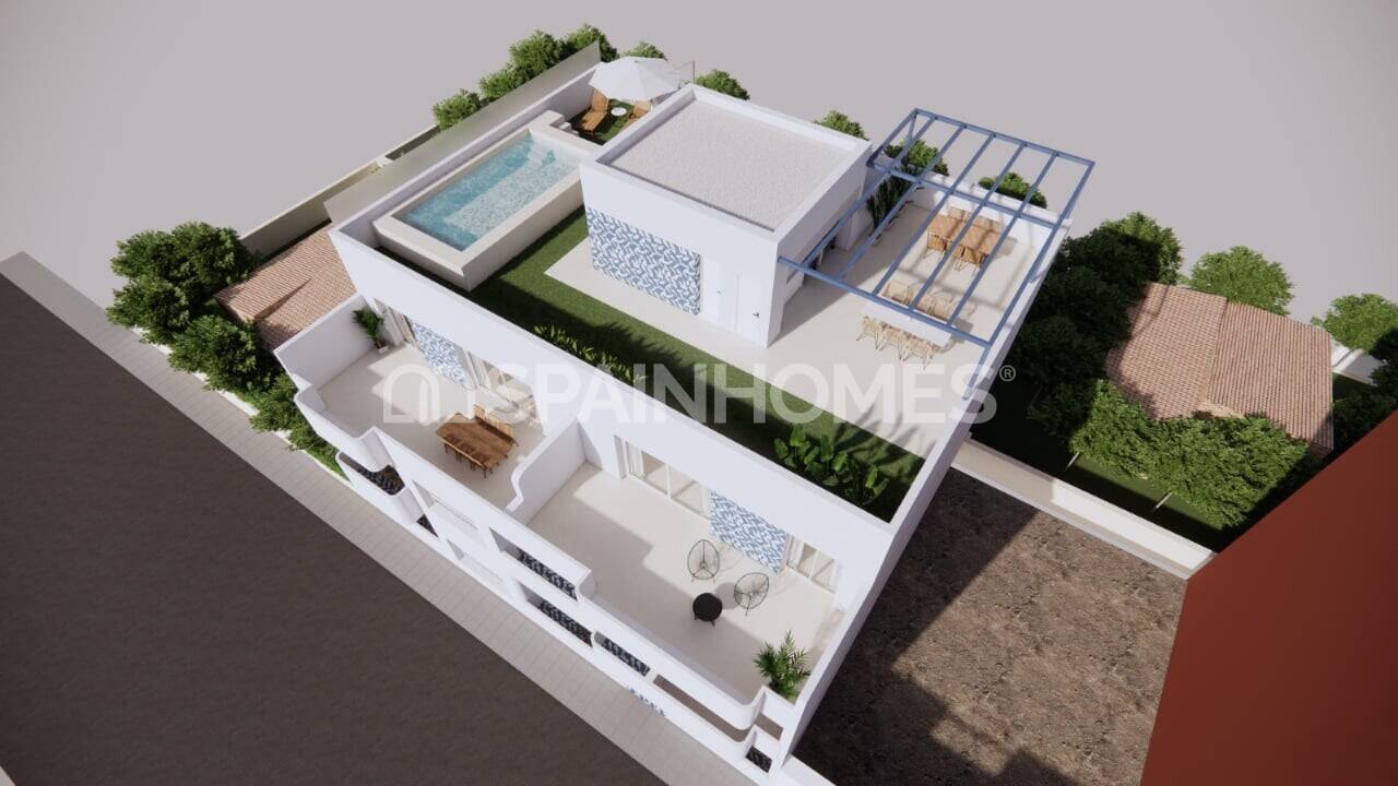 Huoneisto Pilar de la Horadada, Alicante, Espanja 2 makuuhuonetta, 73 m2 No. 143872