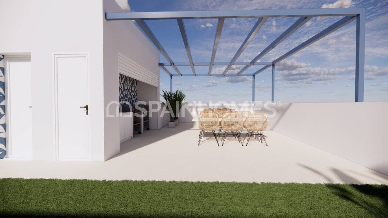 Huoneisto Pilar de la Horadada, Alicante, Espanja 2 makuuhuonetta, 73 m2 No. 143872