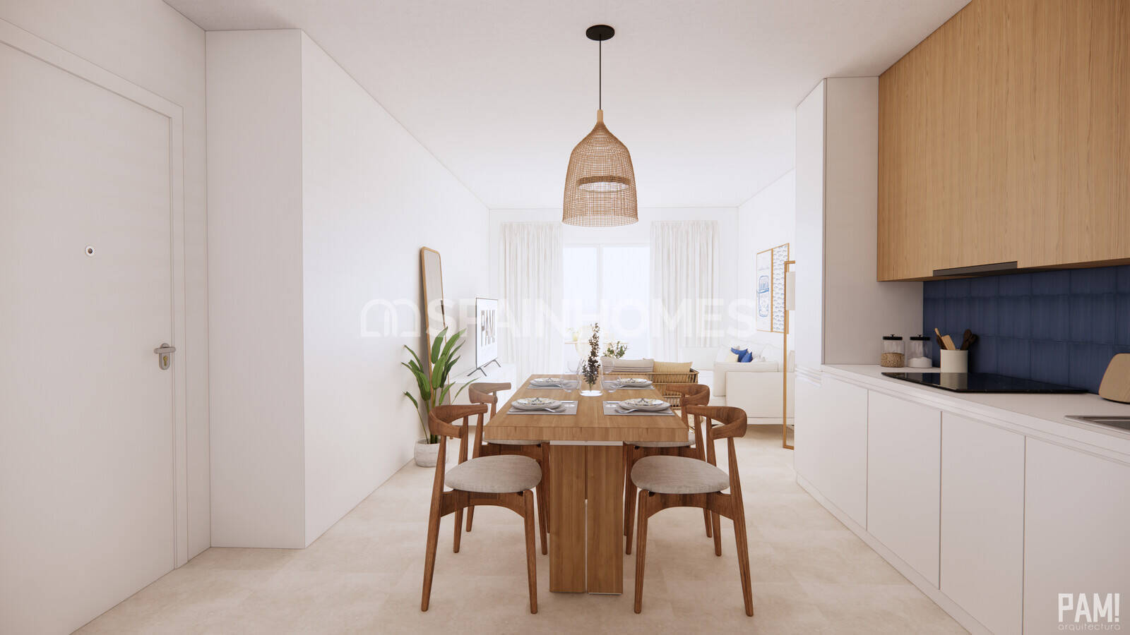 Huoneisto Pilar de la Horadada, Alicante, Espanja 2 makuuhuonetta, 73 m2 No. 143872