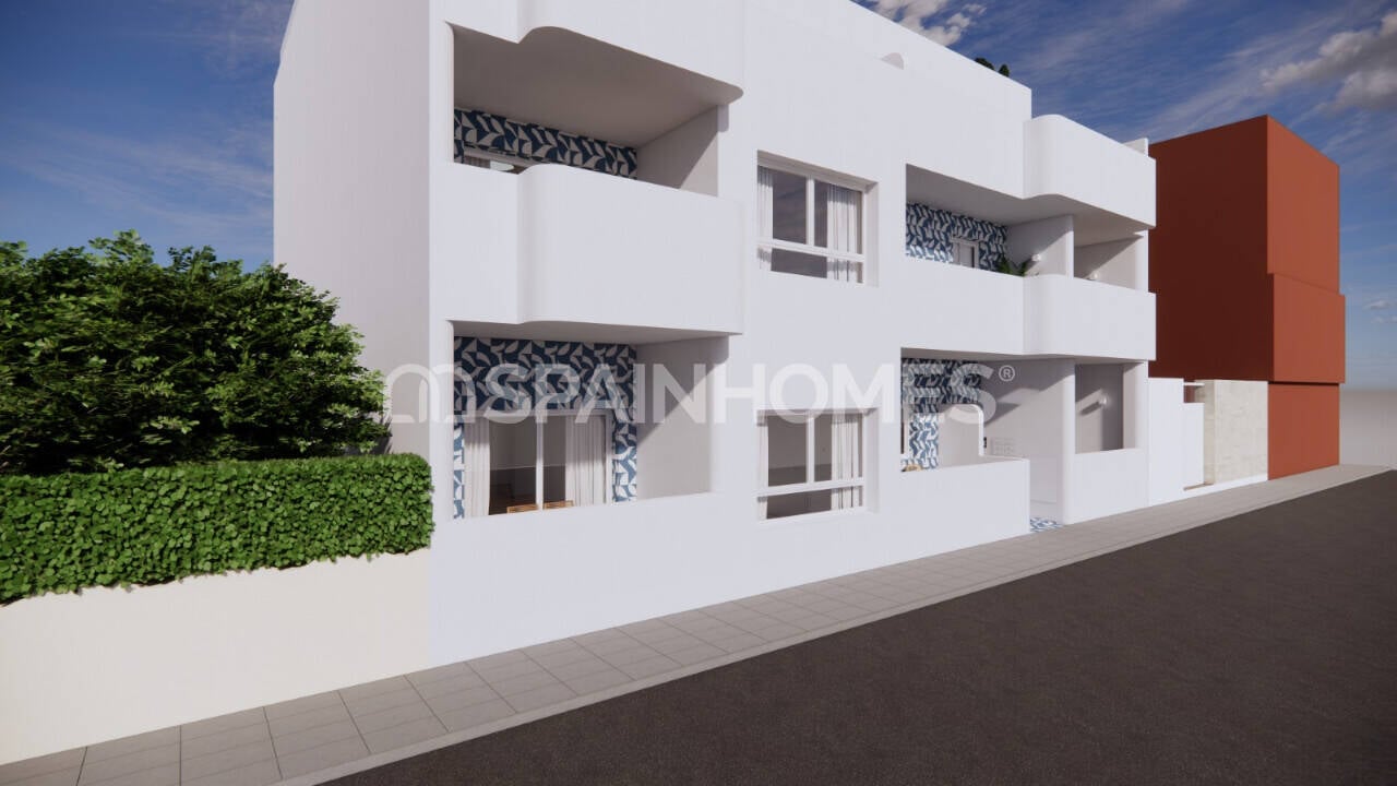 Huoneisto Pilar de la Horadada, Alicante, Espanja 2 makuuhuonetta, 73 m2 No. 143872