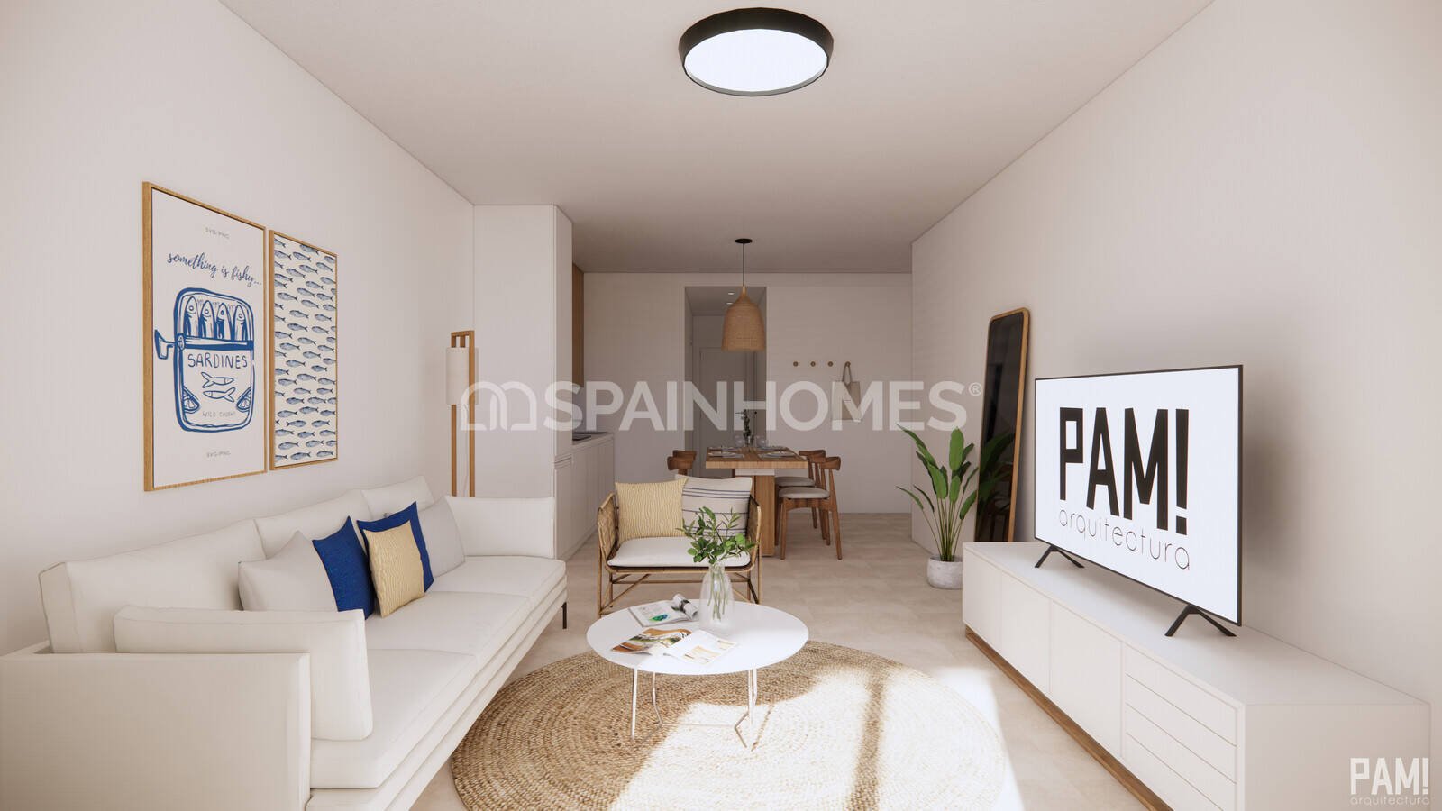 Huoneisto Pilar de la Horadada, Alicante, Espanja 2 makuuhuonetta, 73 m2 No. 143872