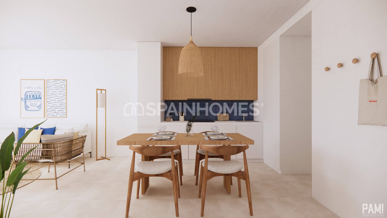 Huoneisto Pilar de la Horadada, Alicante, Espanja 2 makuuhuonetta, 73 m2 No. 143872