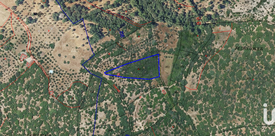 Terreno a Aracena, Huelva, Spagna 5409 mq. N° 185846