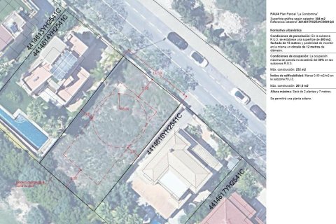 Land in Alicante, Spanien 252 m2 Nr. 168806