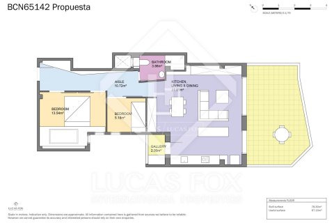 Penthouse à vendre à Barcelona, Espagne, 1 chambre, 95 m2 No. 150427 - photo 26