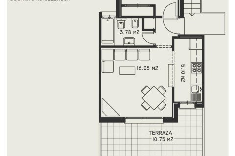 Bungalow for sale Calpe, Alicante, Spain 1 bedroom, 38 sq.m. No. 137635 - photo 17