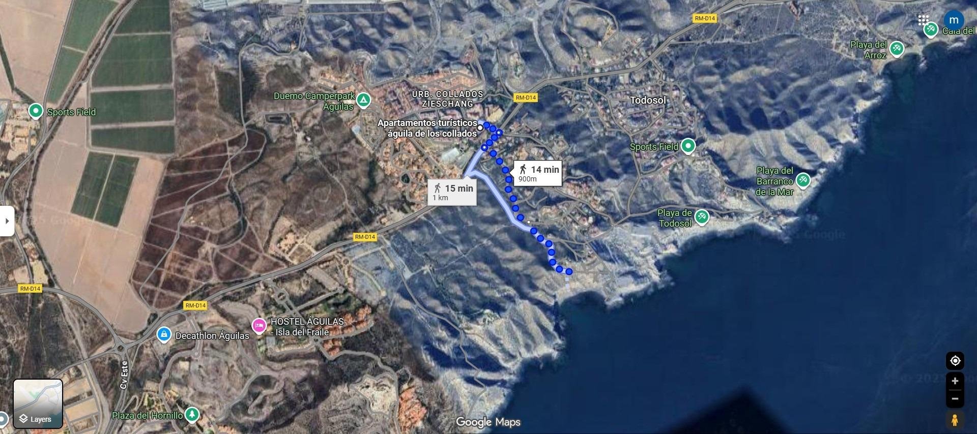 Apartment in Aguilas, Murcia, Spain 2 bedrooms, 105 sq.m. No. 182874