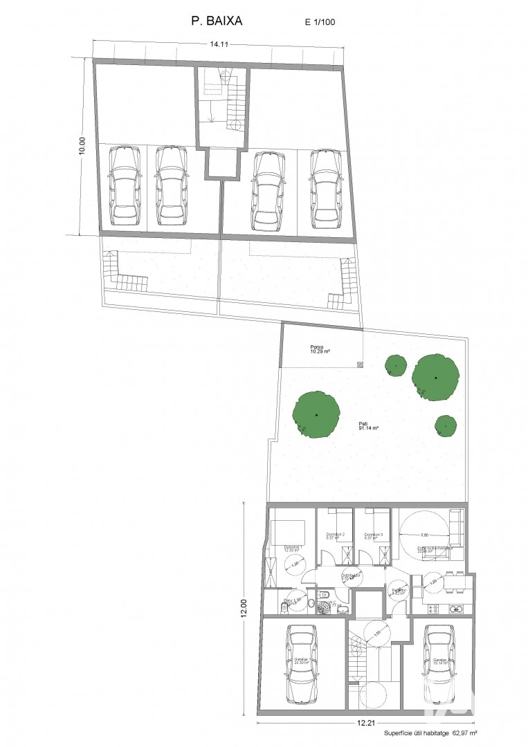 Tontti Arenys de Munt, Barcelona, Espanja 468 m2 No. 173074