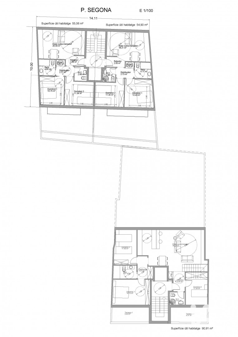 Tontti Arenys de Munt, Barcelona, Espanja 468 m2 No. 173074