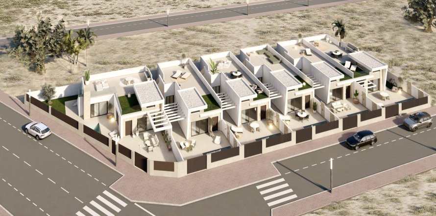 Villa i Los Alcazares, Murcia, Spanien 3 sovrum, 112 kvm. Nr. 189342