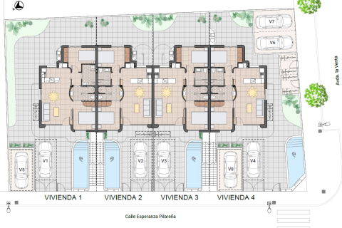 Bungalo pārdošanā Pilar de la Horadada, Alicante, Spānijā 2 istabas, 62 m2 Nr. 189342 - attēls 26