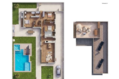 Villa à vendre à Sucina, Murcia, Espagne, 3 chambres, 146 m2 No. 189341 - photo 22