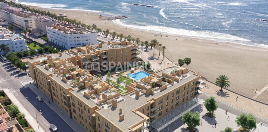 Lägenhet i Cubelles, Barcelona, Spanien 3 sovrum, 88 kvm. Nr. 140099