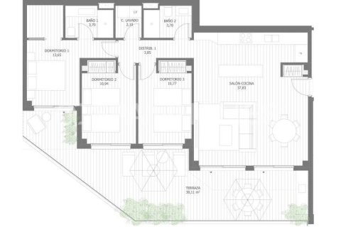 Apartament w Rincon de la Victoria, Malaga, Hiszpania 4 sypialnie, 117 mkw. nr 140103 – zdjęcie 21