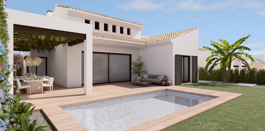 Villa a Lomas De La Juliana, Alicante, Spagna 3 camere da letto, 134 mq. N° 164096