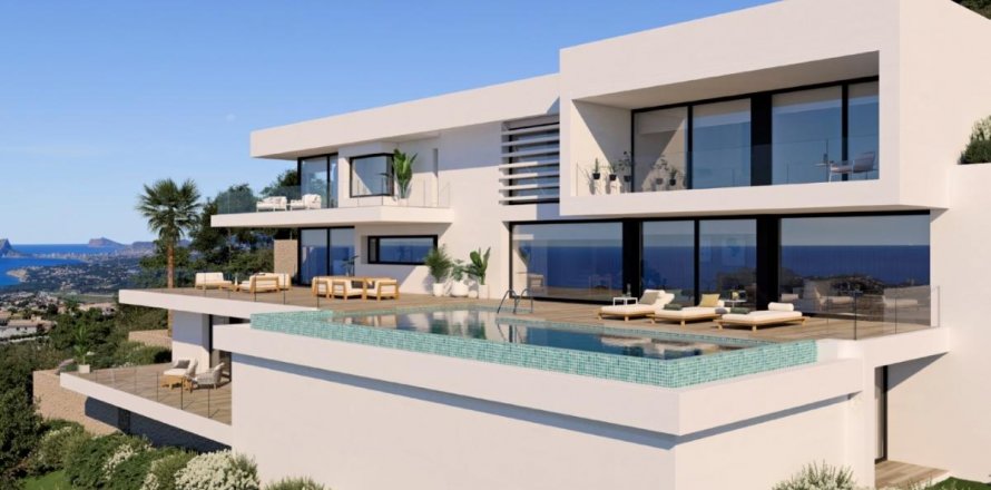 Villa Benitachell, Alicante, Spain 5 bedrooms, 1401 sq.m. No. 78772